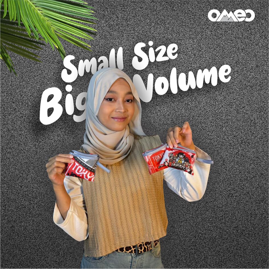 Tas Belanja Lipat Shopping Bag Oleh oleh JEPANG TOKYO Size SMALL — tampak lain