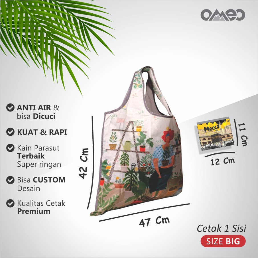 Tas Belanja Lipat / Shopping Bag Limited Edition size BIG OMEO TB 29