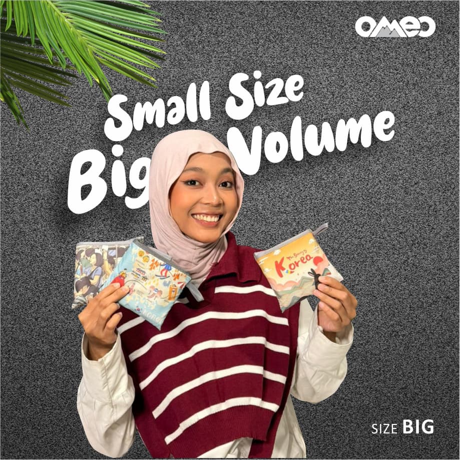 Tas Belanja Lipat Shopping Bag Motif KOREA Size BIG TB 94
