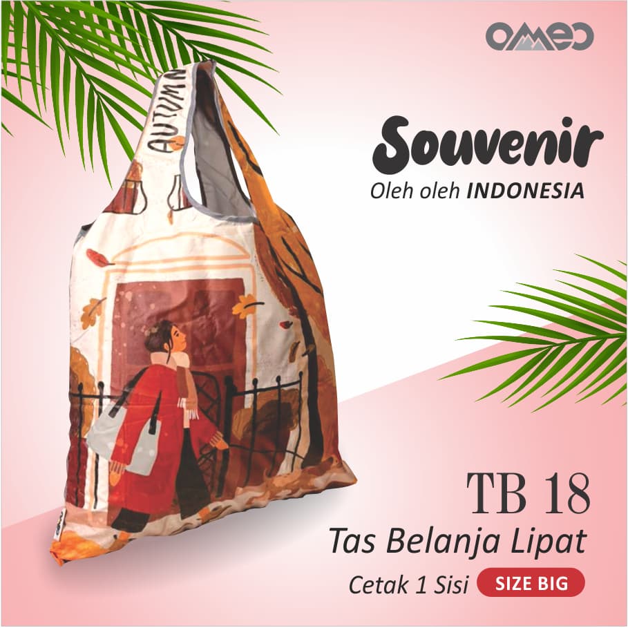Tas Belanja Lipat / Shopping Bag Limited Edition size BIG OMEO TB 18