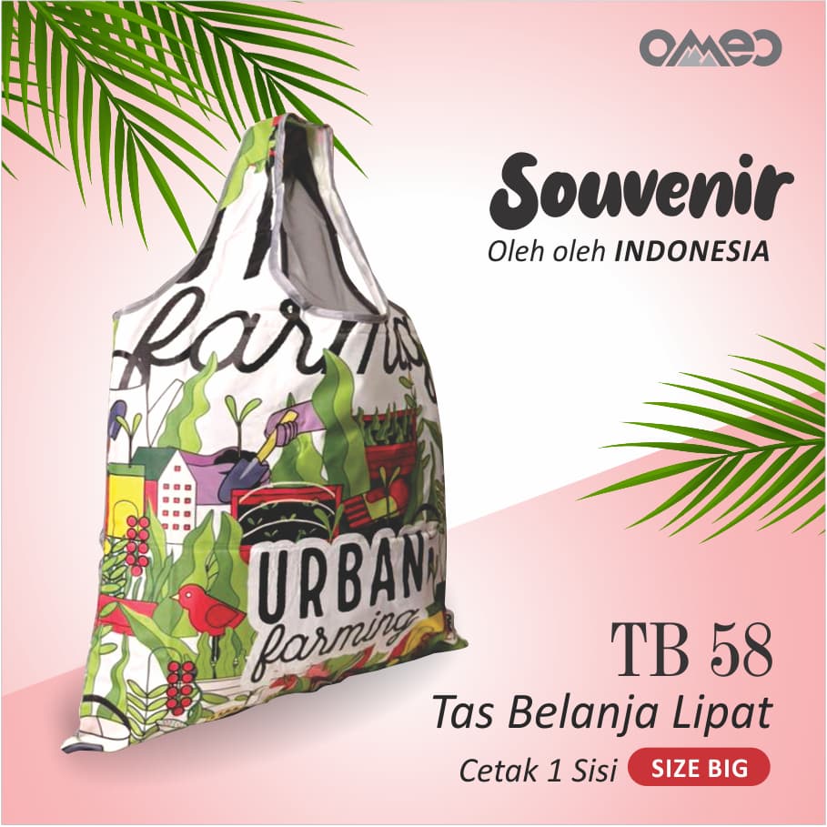 Tas Belanja Lipat / Shopping Bag Limited Edition size BIG OMEO TB 58