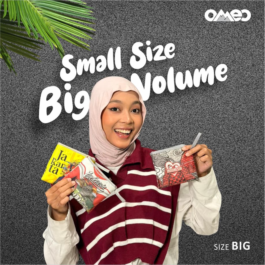 Tas Belanja Lipat / Shopping Bag Full Printing Limited Edition size BIG KUCING OMEO TB  45
