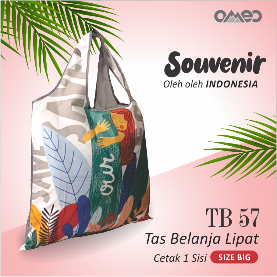Tas Belanja Lipat / Shopping Bag Limited Edition size BIG OMEO TB 57