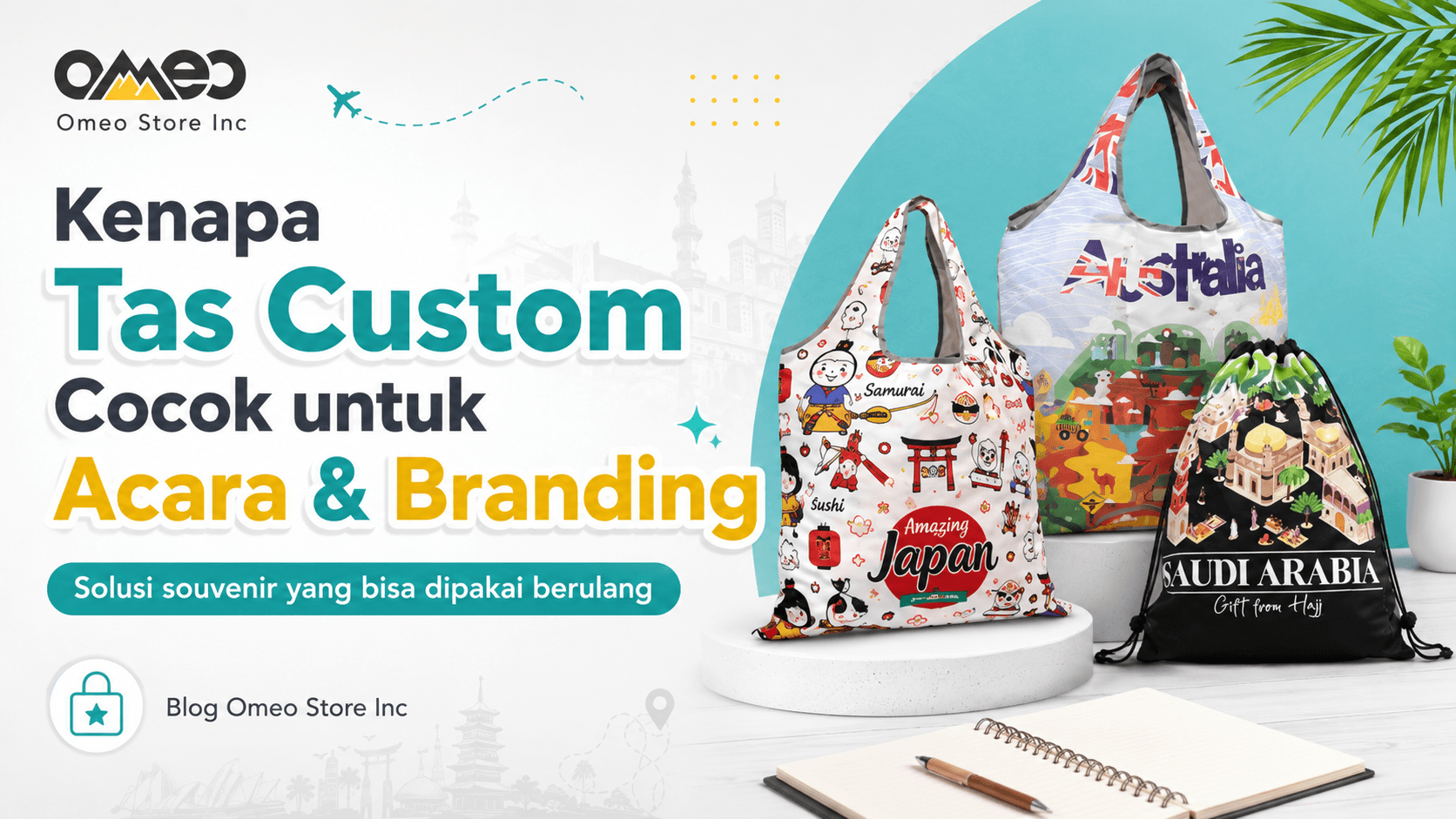 Kenapa Tas Custom Cocok untuk Acara & Branding